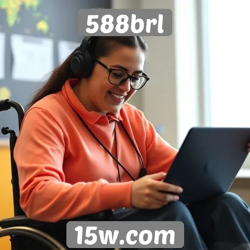 Acessibilidade do site 588brl para jogadores